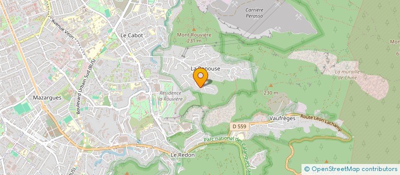 localisation de l'entreprise ENZO à MARSEILLE
