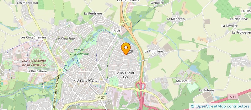 localisation de l'entreprise ENZO BIS  CARQUEFOU