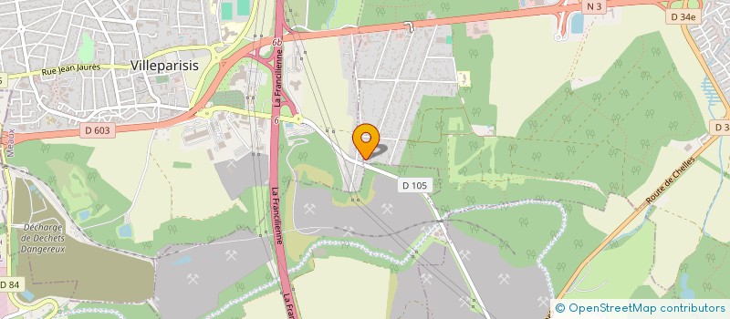 localisation de l'entreprise ENZO COLINE  CLAYE-SOUILLY