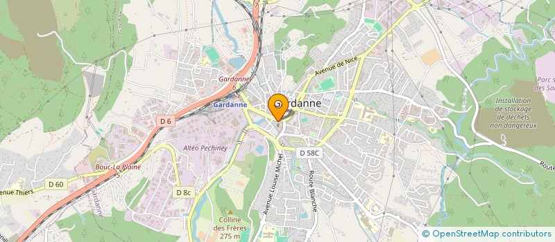 localisation de l'entreprise ENZO ET NATHAN à GARDANNE