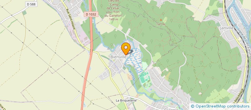 localisation de l'entreprise ENZO ET SARAH  BIENVILLE