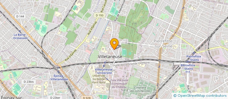 localisation de l'entreprise ENZO ET YANIS à VILLETANEUSE