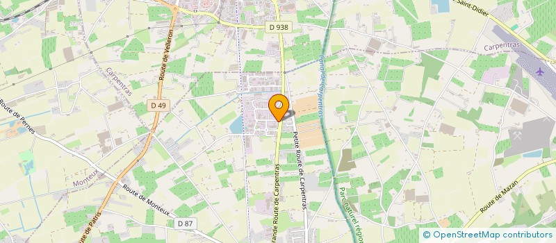 localisation de l'entreprise ENZO FABIO  PERNES-LES-FONTAINES