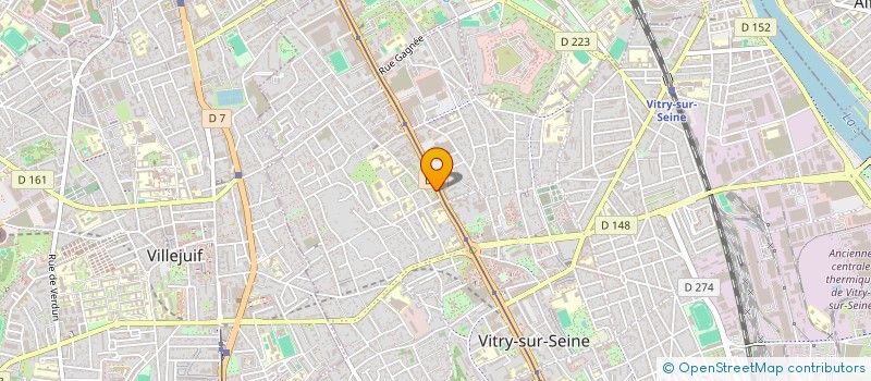 localisation de l'entreprise ENZO MECA AUTO à VITRY-SUR-SEINE