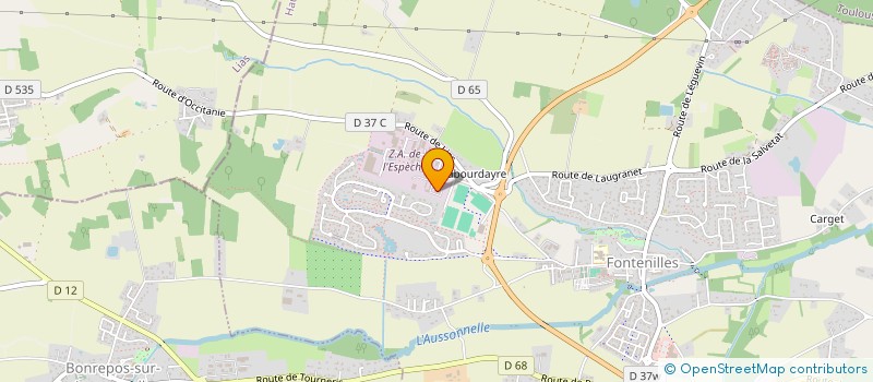 localisation de l'entreprise ENZO MOTOR SPORT  FONTENILLES