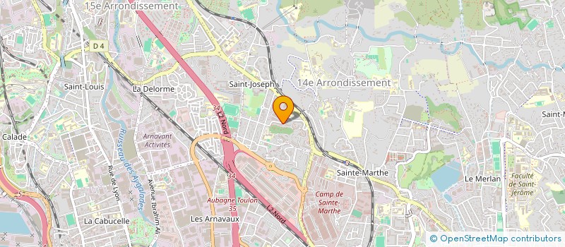 localisation de l'entreprise ENZOCAR  MARSEILLE