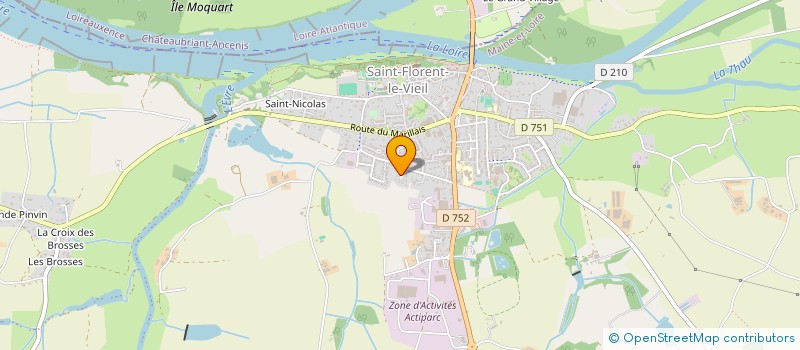 localisation de l'entreprise ENZOGEN  MAUGES-SUR-LOIRE