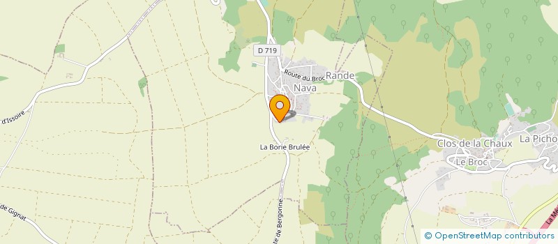 localisation de l'entreprise ENZOLIVIA  BERGONNE