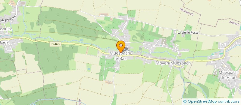 localisation de l'entreprise ENZOPIZZAMORE  MUESPACH