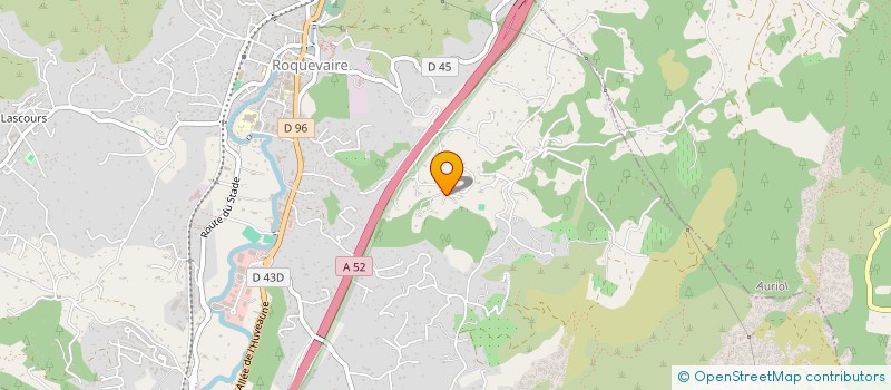 localisation de l'entreprise ENZSAM  ROQUEVAIRE