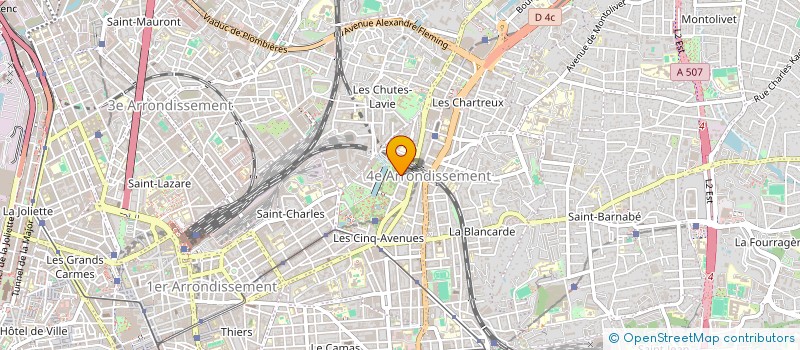 localisation de l'entreprise ENZTATAMI à MARSEILLE