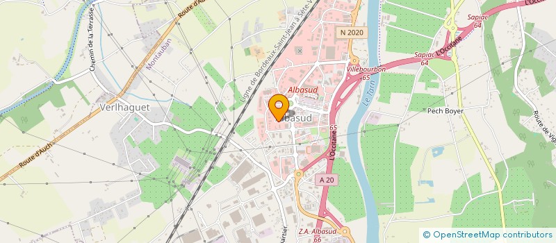 localisation de l'entreprise EO CONCEPT  BRUGUIERES