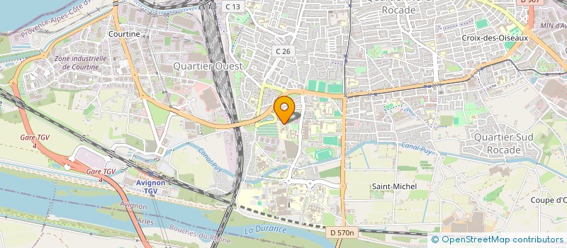 localisation de l'entreprise EO EVENTS  AVIGNON