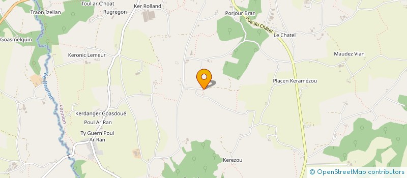 localisation de l'entreprise EO INVEST  PLESTIN-LES-GREVES