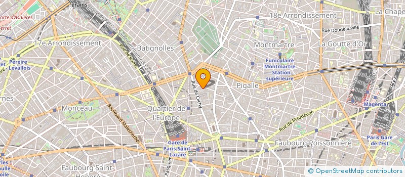 localisation de l'entreprise EOA à PARIS