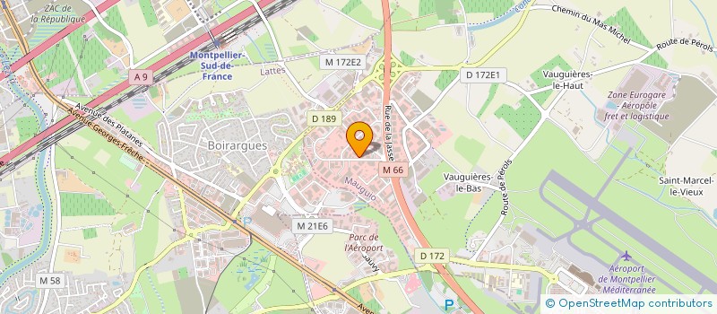 localisation de l'entreprise EODECO  MAUGUIO