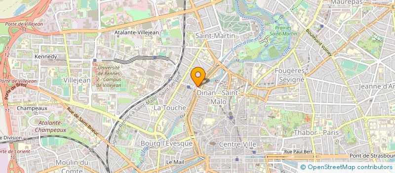 localisation de l'entreprise EODYS  GUER