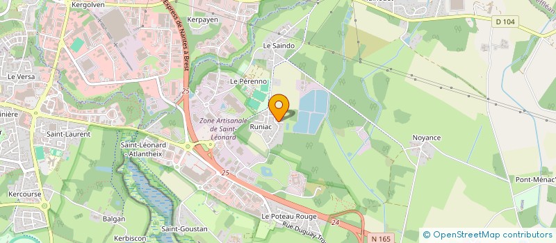 localisation de l'entreprise EOG  THEIX-NOYALO