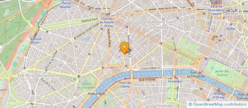 localisation de l'entreprise EOI à PARIS