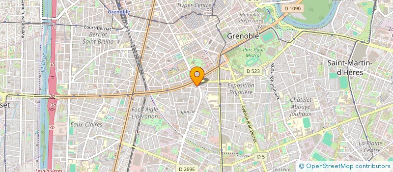localisation de l'entreprise EOKINOX  GRENOBLE