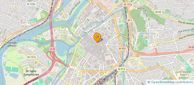 localisation de l'entreprise EOL  METZ