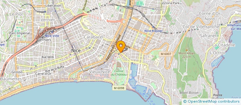 localisation de l'entreprise EOL à NICE