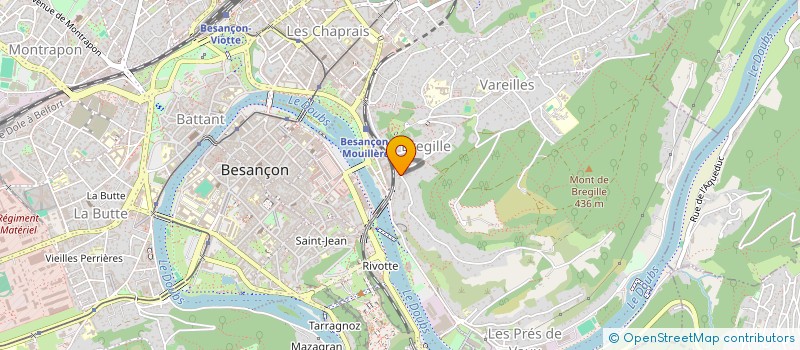 localisation de l'entreprise EOL à BESANCON