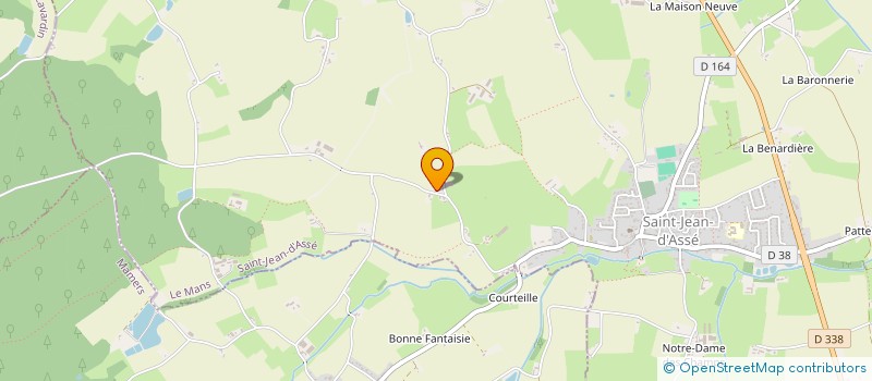 localisation de l'entreprise EOL  SAINT JEAN D ASSE