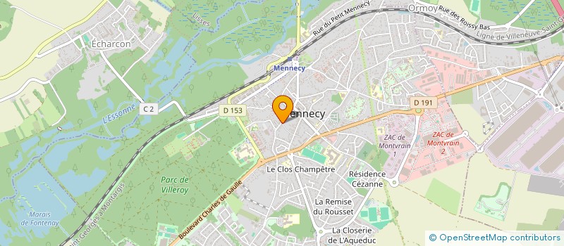 localisation de l'entreprise EOL EXPANSION à MENNECY