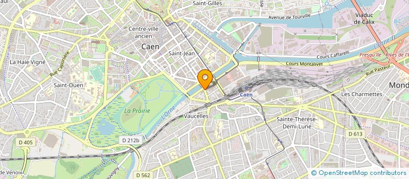localisation de l'entreprise EOL INTERIM CAEN à CAEN