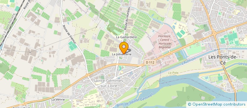 localisation de l'entreprise EOL INVEST  SAINTE-GEMMES-SUR-LOIRE