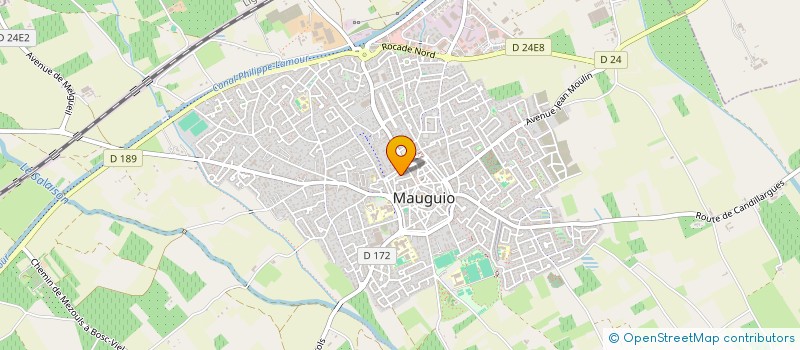 localisation de l'entreprise EOL MER à MAUGUIO