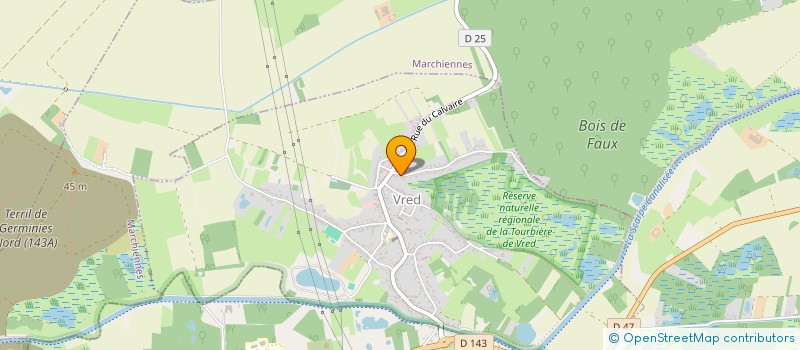 localisation de l'entreprise EOLA  VRED