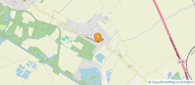 localisation de l'entreprise EOLDER  JUVIGNY