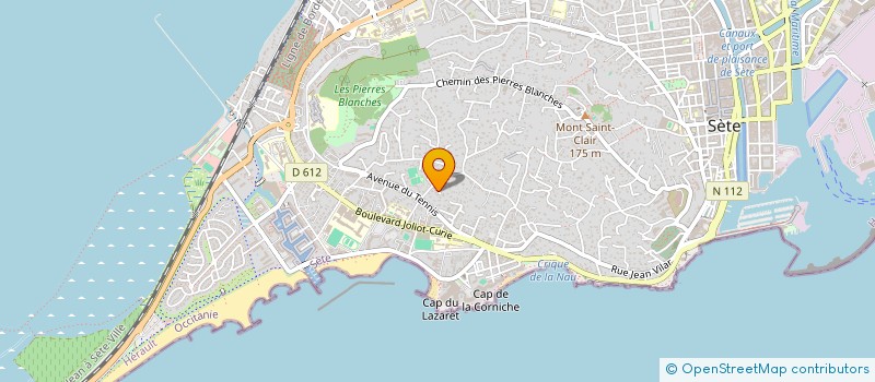 localisation de l'entreprise EOLE à SETE