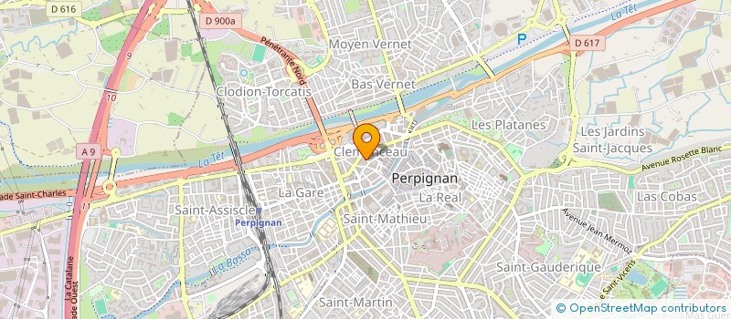 localisation de l'entreprise EOLE  PERPIGNAN