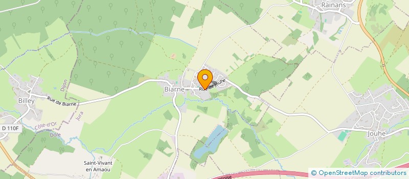 localisation de l'entreprise EOLE  BIARNE