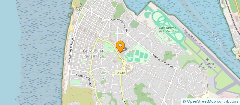 localisation de l'entreprise EOLE à LE TOUQUET-PARIS-PLAGE