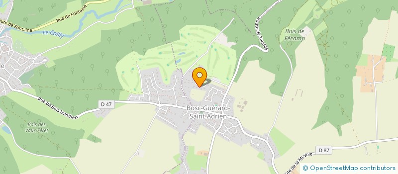 localisation de l'entreprise EOLE  BOSC-GUERARD-SAINT-ADRIEN