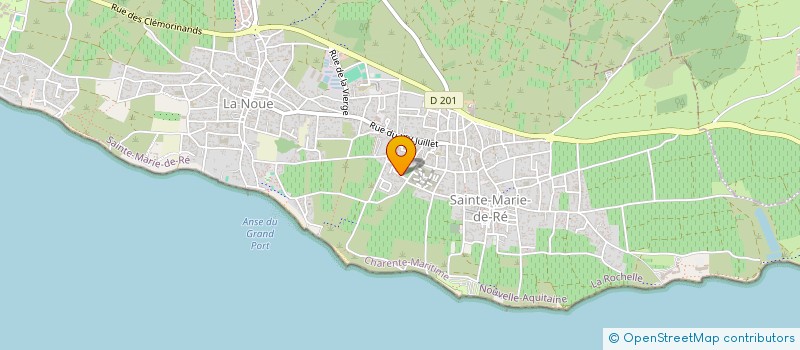 localisation de l'entreprise EOLE  SAINTE-MARIE-DE-RE