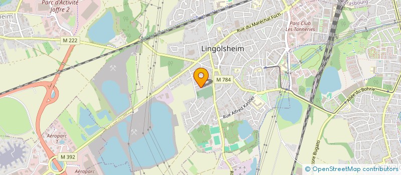 localisation de l'entreprise EOLE  LINGOLSHEIM