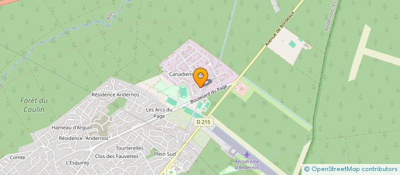 localisation de l'entreprise EOLE  ANDERNOS-LES-BAINS