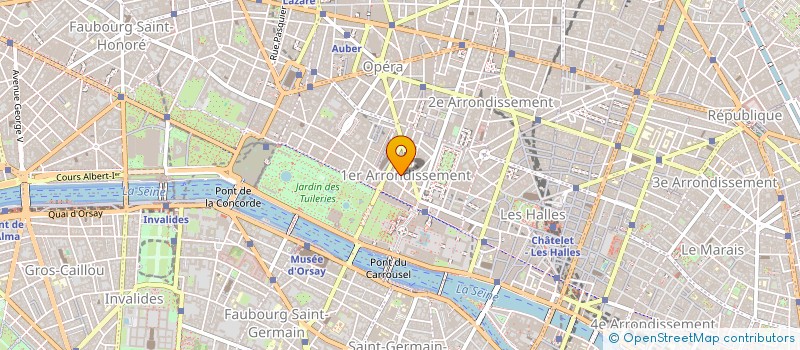 localisation de l'entreprise EOLE COURGIS à PARIS