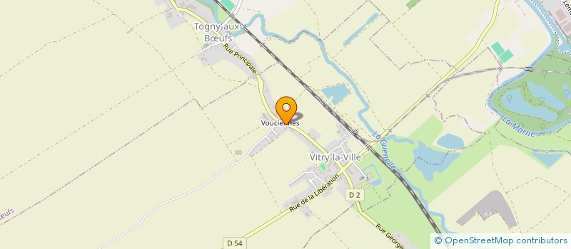 localisation de l'entreprise EOLE DE LA JOUX  VITRY-LA-VILLE