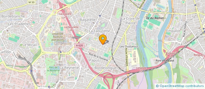 localisation de l'entreprise EOLE ENERGIES à TOULOUSE