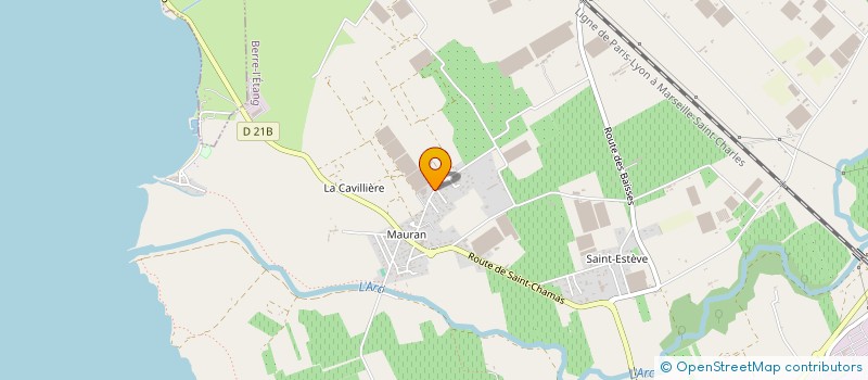 localisation de l'entreprise EOLE ESTATE à BERRE-L'ETANG