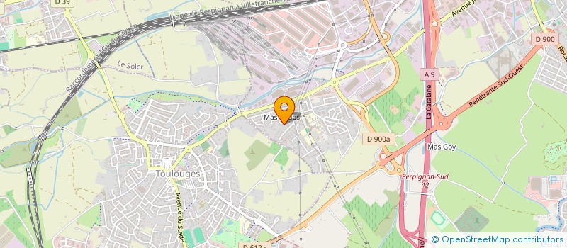 localisation de l'entreprise EOLE EXPERTISE  PERPIGNAN