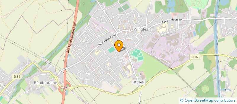 localisation de l'entreprise EOLE IMMOBILIER  HULLUCH