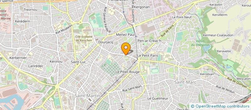 localisation de l'entreprise EOLE MEDIAS à BREST