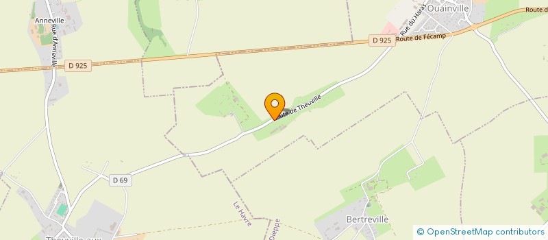 localisation de l'entreprise EOLE PETROVALLE  OUAINVILLE